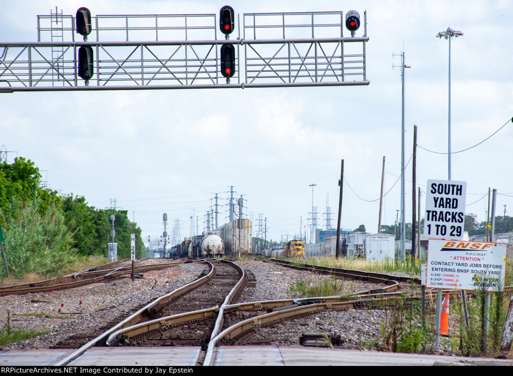 Looking into South Yard